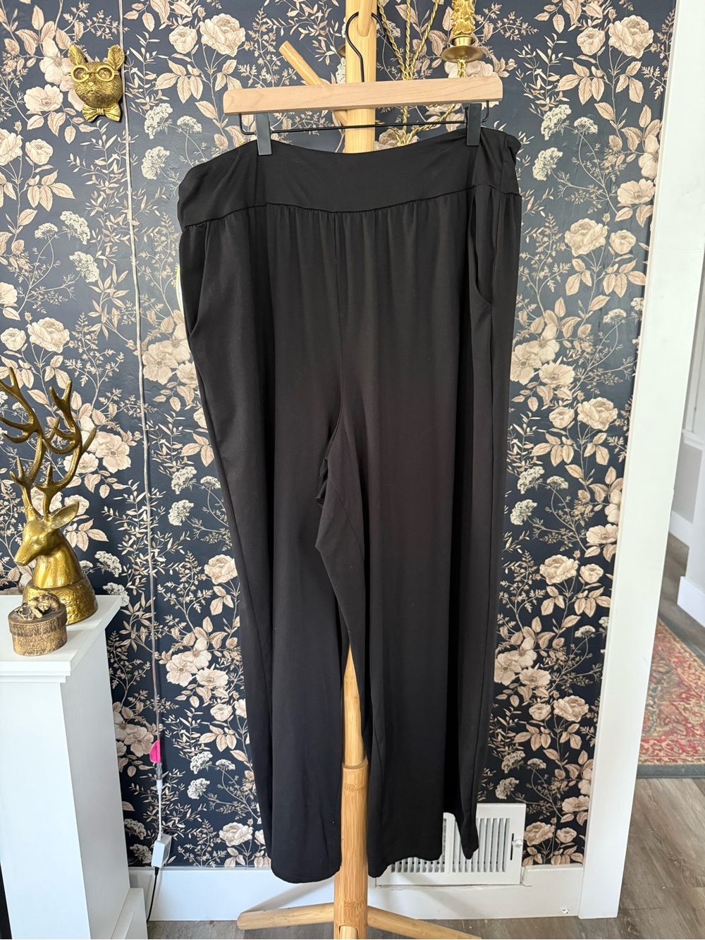 torrid Black Wide-Leg Palazzo Pants